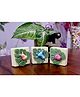 THE LITTLE LOOKERS Handmade Jungle Themed Organic Soap Pack 3 - 100 gm