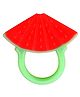 Mastela Super Soft Silicone Teether Watermelon Shape - Multicolor