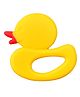 Mastela Super Soft Silicone Teether Duck Shape - Multicolor