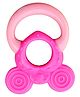 Mastela Super Soft Silicone Teether Candy Pink Shape - Multicolor