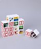 Ratnas Apple Alphabets & Numbers Blocks - Multicolor 