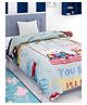Athom Living 300 GSM Peppa Pig Kid's Cotton Comforter - Multicolor