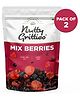 Nutty Gritties Mix Berries Dried Cranberries Blueberries Strawberries Black Currants Combo Pack of 2 - 200 gm Each