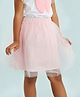 Kookie Kids Above Knee Length Net Skirt - Light Pink
