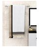 Athom Living 100% Premium Cotton Bath Towel - White