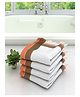 Athom Living 100% Premium Cotton Bath Towel Pack Of 4- White
