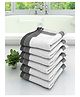 Athom Living 100% Premium Cotton Bath Towel Pack Of 6 - White