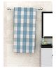 Athom Living 100% Cotton Bath Towel Pin Stripes Print - Blue