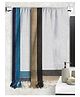Athom Living 100% Cotton Bath Towel Waffle Border Pack Of 2 - White 