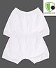 COCOON ORGANICS Anti Microbial Solid Pack Of 2 Shorts - White
