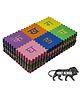 VGRASSP Floor Puzzle Hindi Alphabet Interlocking Mat - 48 Pieces