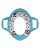 Safe O Kid Cushioned Potty Training Seat With Handle - Blue