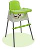 Safe O KId Convertible 4 in1 Booster High Chair With Adjustable Tray - Green