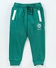 US Polo Assn Full  Length Track Pant Text Print - Green