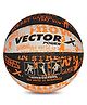 Vector X Power Basketball Size 7 - Black Orange