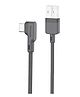 Portronics Konnect L POR 1403 Fast Charging 3A USB to Type C Cable with Charge & Sync Function - Grey