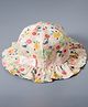 Babyhug Bucket Hats Free Size - White