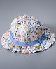 Babyhug Bucket Hats Free Size - White