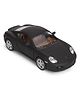 Kinsmart Die Cast Pull Back Matte Porshe Cayman Model Car Toy - Black