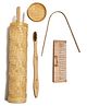 Organic B Bamboo Travel Kit - Brown