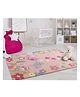 Little Looms Secret Garden Rug - Pink