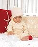 Mi Arcus Baby Girl 100% Cotton Little Sister Knitted Cap Pink