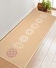 Saralhome Antiskid Soft Touch Micro Yoga Exercise Mat  Beige. 70cm x 170cm