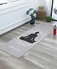 Saralhome Antiskid Soft Touch Micro Yoga Exercise Mat  Grey. 70cm x 170cm