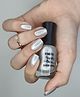 Moraze Nude Nail Polish Sparkling Silver - 8 ml
