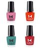Moraze Vegan Nail Polish Pack Of 4 - 5 ml Each