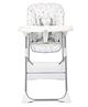 Joie Snacker 2-In-1 High Chair Starry Night Printed - White Grey