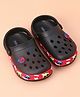 Neoz Logo  Design Clogs - Black