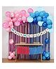 Amfin Baby Girl & Boy Foil Balloon Decoration Pink - Pack of 81