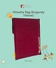 Shenaro Organic Cotton Whole Grains & Lavender Pain Relief Wheat Bag - Maroon