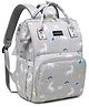 Motherly Elegant Diaper Bag for Mothers for Travel with Warranty | Spacious Diaper Bags for Mom | Baby Bag for Mother Travel  (Unicorn Gray-Style2)