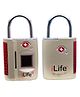 iLife Fingerprint TSA Painted keyless Padlock - Gold
