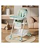 R for Rabbit Marshmallow High Chair for Baby, Multiple Recline Position High Chair with 7 Level Height Adjustment and 3-Recline Modes with adjustable Footrest, 6 Months to 5 Years | 6 Months of Warranty | (Candy Blue)