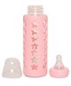DOMENICO Glass Feeding Bottle Pink - 240 ml