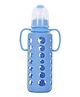 DOMENICO Glass Feeding Bottle Blue - 240 ml