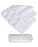 DOMENICO Wet Free Cloth Nappies Inserts Pack 10 - White 