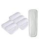 Domenico Reusable Diaper Cloth With Insert Pad Pack of 5 - White