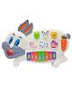 New Pinch Funny Rabbit Shape Musical Piano - Multicolor