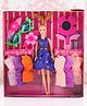 KV Impex Miss India Doll With Accessories Navy Blue - Height 33 cm