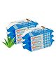 Oyo Baby 98% Water Wipes with Aloe Vera and Vitamin E Pack of 6 - 72 Wipes Each