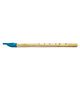 Radhe Flutes Brass Flute Soprano Vertical Blow Scale C Natural - Beige