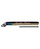 Radhe Flutes Brass Flute Soprano Vertical Blow Scale C Natural With Velvet Cover - Golden
