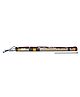 Radhe Flutes Octave Right Handed A Natural Bansuri With Velvet Cover - Beige
