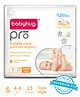 Babyhug Pro Bubble Care Premium Tape Style Diaper (S) Small - 23 Pieces - New & Improved Superior Fit