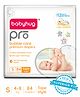 Babyhug Pro Bubble Care Premium Tape Style Diaper (S) Small - 84 Pieces - New & Improved Superior Fit