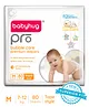 Babyhug Pro Bubble Care Premium Tape Style Diaper Medium - 80 Pieces - New & Improved Superior Fit